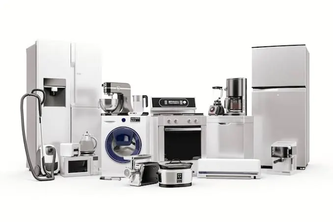 Home appliances ready for installation